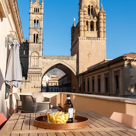 La Terrazza Cattedrale Exclusive Rooftop Private Cathedral * Palermo